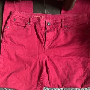 Heritage Red Women Jeans